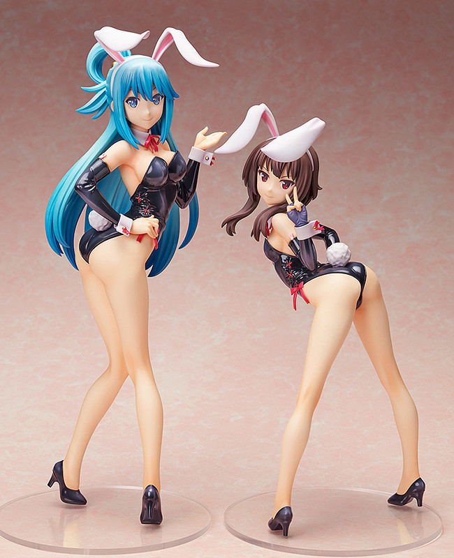 KonoSuba God's Blessing On This Wonderful World! 2 1/4 Scale Pre-Painted Figure: Aqua Bare Leg Bunny Ver. image 7