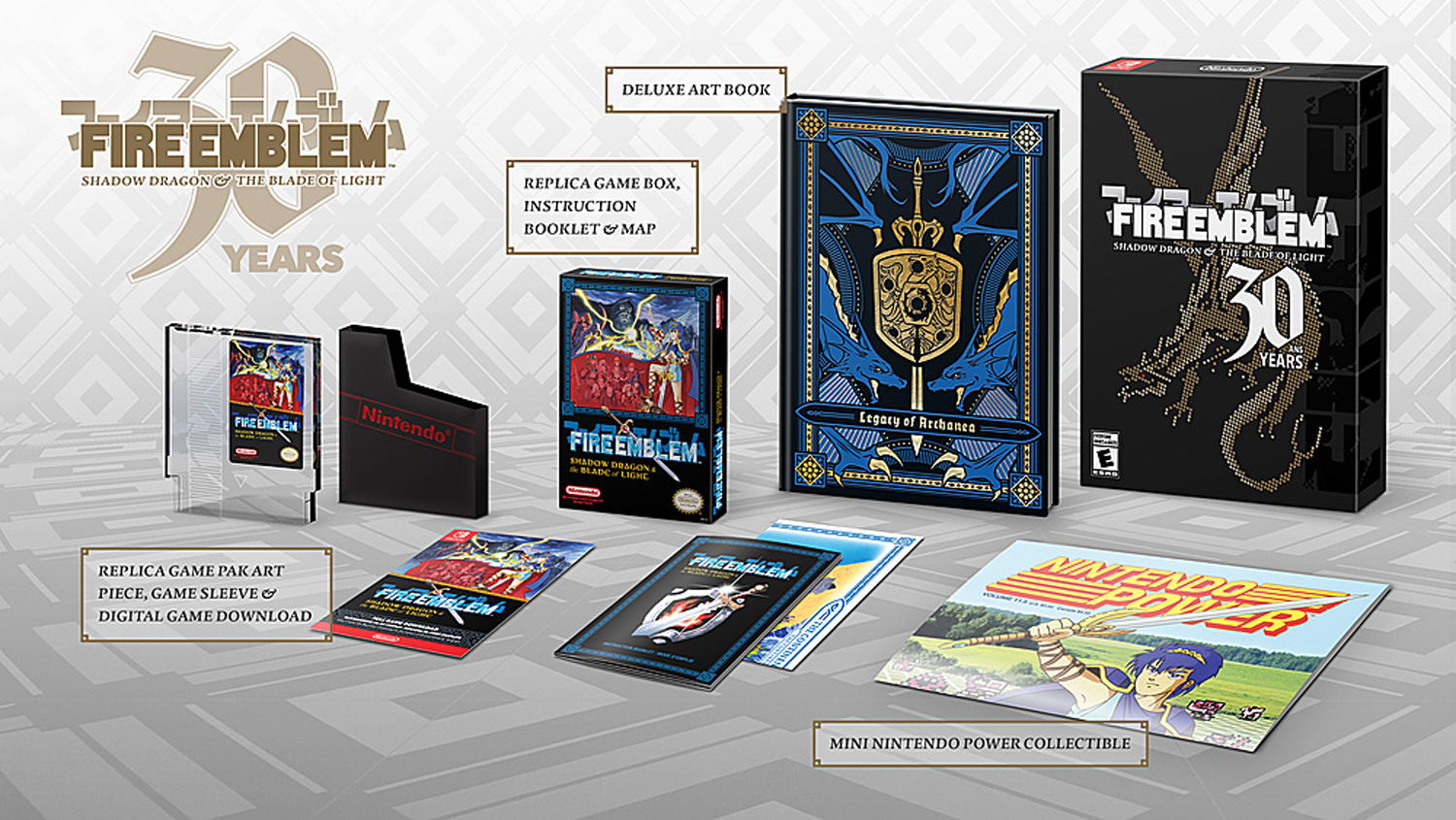 Fire Emblem Shadow Dragon The Blade of Light [30th Anniversary