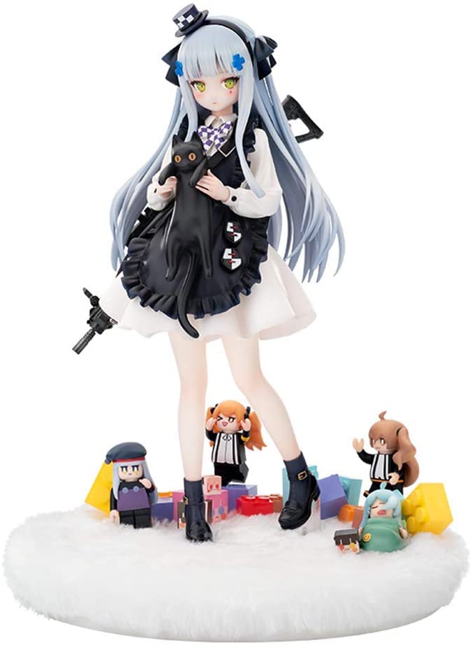 Girls' Frontline 1/7 Scale Pre-Painted Figure: HK416 Gift From The Black Cat Ver. image 1