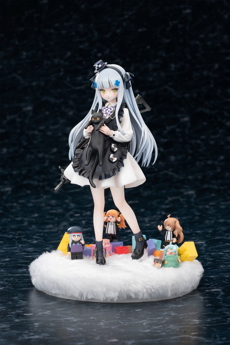 Girls' Frontline 1/7 Scale Pre-Painted Figure: HK416 Gift From The Black Cat Ver. image 2