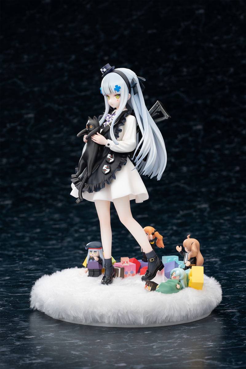 Girls' Frontline 1/7 Scale Pre-Painted Figure: HK416 Gift From The Black Cat Ver. image 3