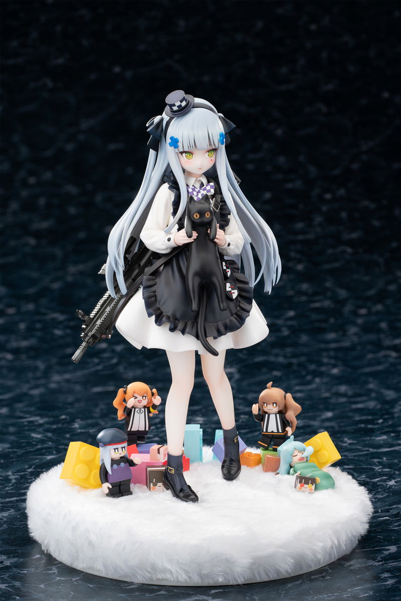 Girls' Frontline 1/7 Scale Pre-Painted Figure: HK416 Gift From The Black Cat Ver. image 6