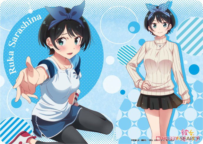 Rent-A-Girlfriend - Character Sarashina Ruka All Purpose Rubber Mat image 1