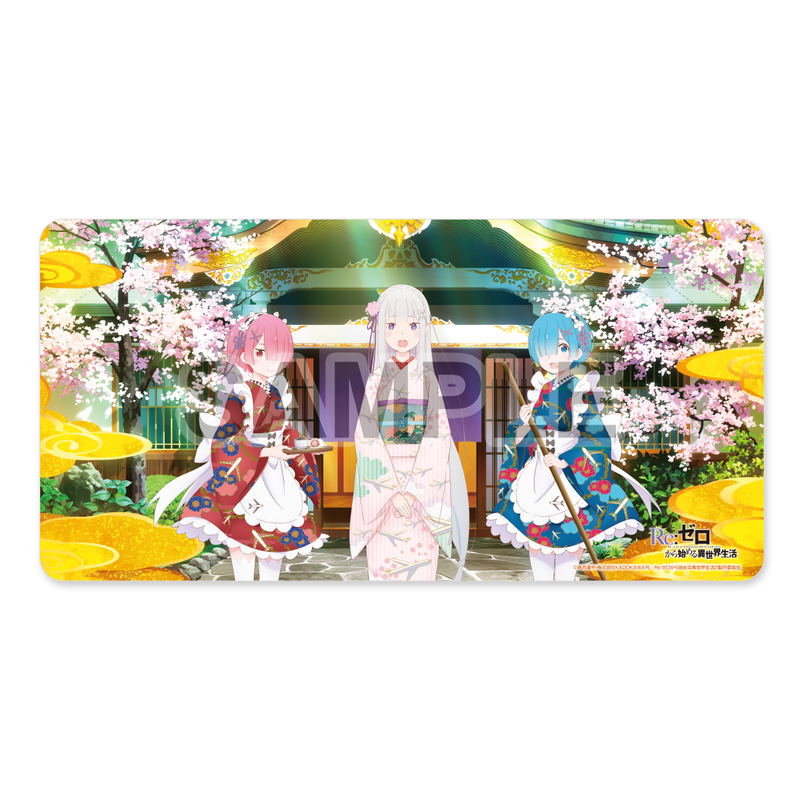 Rubber Play Mat Collection Re:Zero − Starting Life in Another World: Another World Ryokan Ver. image 1