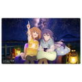 Asteroid in Love Original Illustration Rubber Mat: Mira Konohata & Ao Manaka thumbnail 1