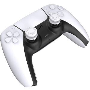 CYBER・Analog Stick Cover & Assist Stick Set for PlayStation 5 [White]