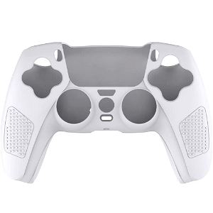 CYBER・Controller Silicon Cover for PlayStation 5 (White)