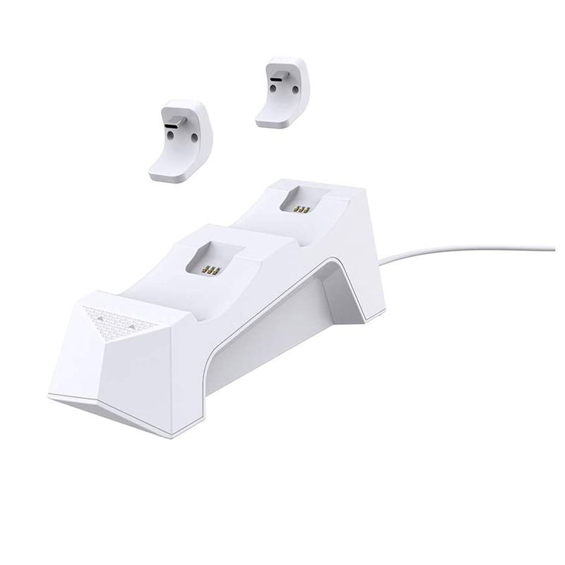 Cyber Gadget Controller Stand for PlayStation 5 [Double] (White) image 2
