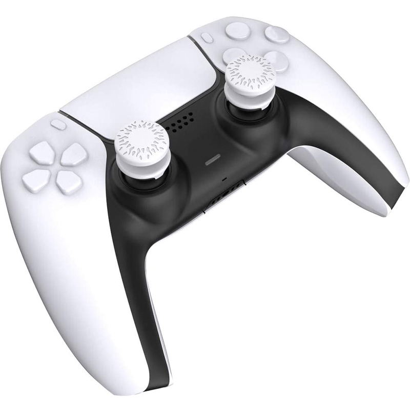 Cyber Gadget FPS Aim Support & Assist Stick Set for Playstation 5 (White) image 2