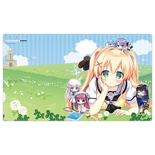 Summer Pockets Reflection Blue Rubber Mat: Tsumugi Wenders/Sing! image 1