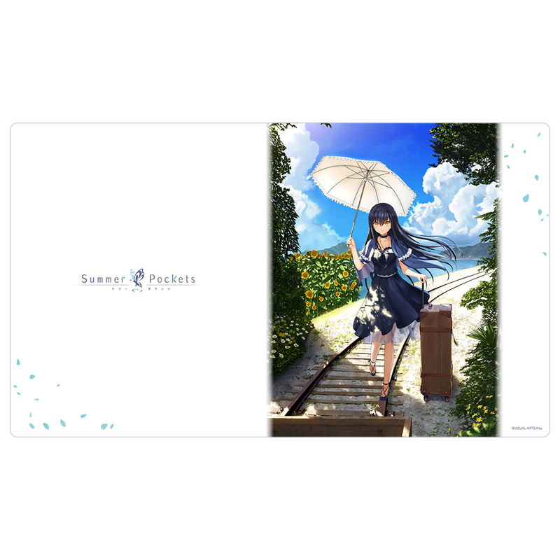 Summer Pockets Rubber Mat: Kamome Kushima (Re-run) image 1