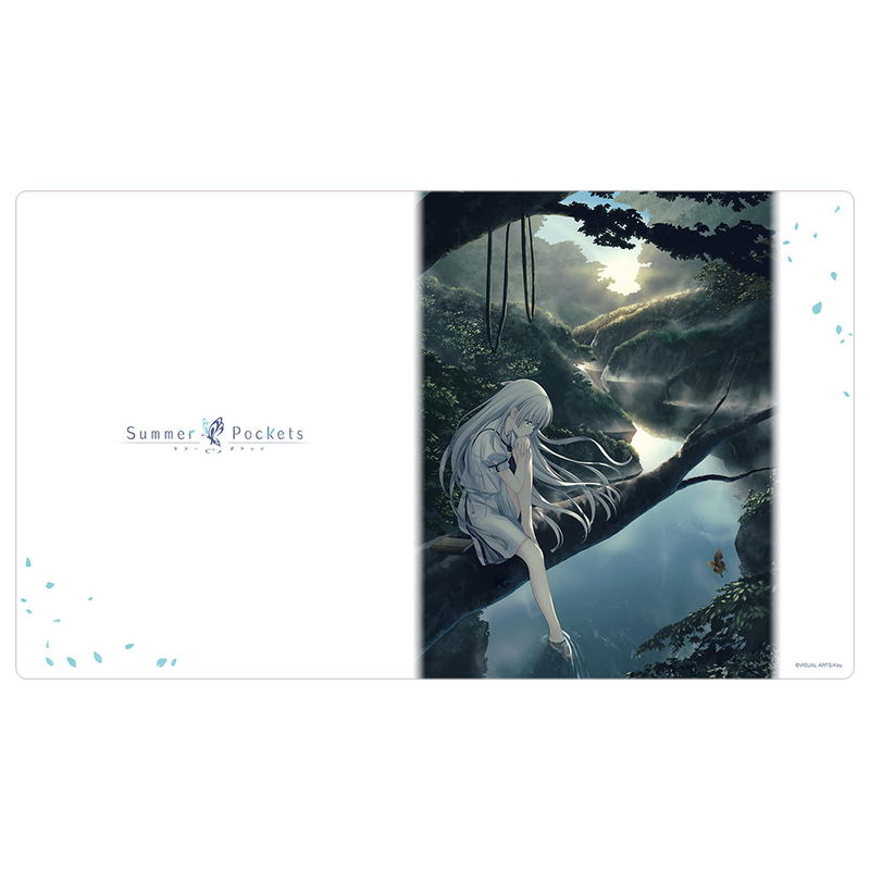 Summer Pockets Rubber Mat: Shiroha Naruse (Re-run) image 1