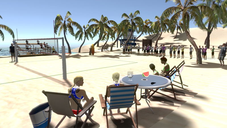 Volleyball Unbound: Pro Beach Volleyball <span class="ext" style="background-color: #2a475e; color: #FFFFFF;">STEAM</span> <span class="ext ext_digital">digital</span> image 5