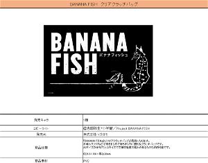 Banana Fish - Clear Clutch Bag