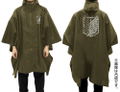 Attack on Titan - Survey Corps Rain Coat Moss thumbnail 1