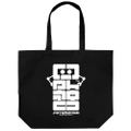 Denonbu - Soto Kanda Bungei High School Large Tote Bag Black thumbnail 1