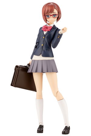 Sousaishojoteien 1/10 Scale Model Kit: Koyomi Takanashi Ryobu High School Winter Clothes_