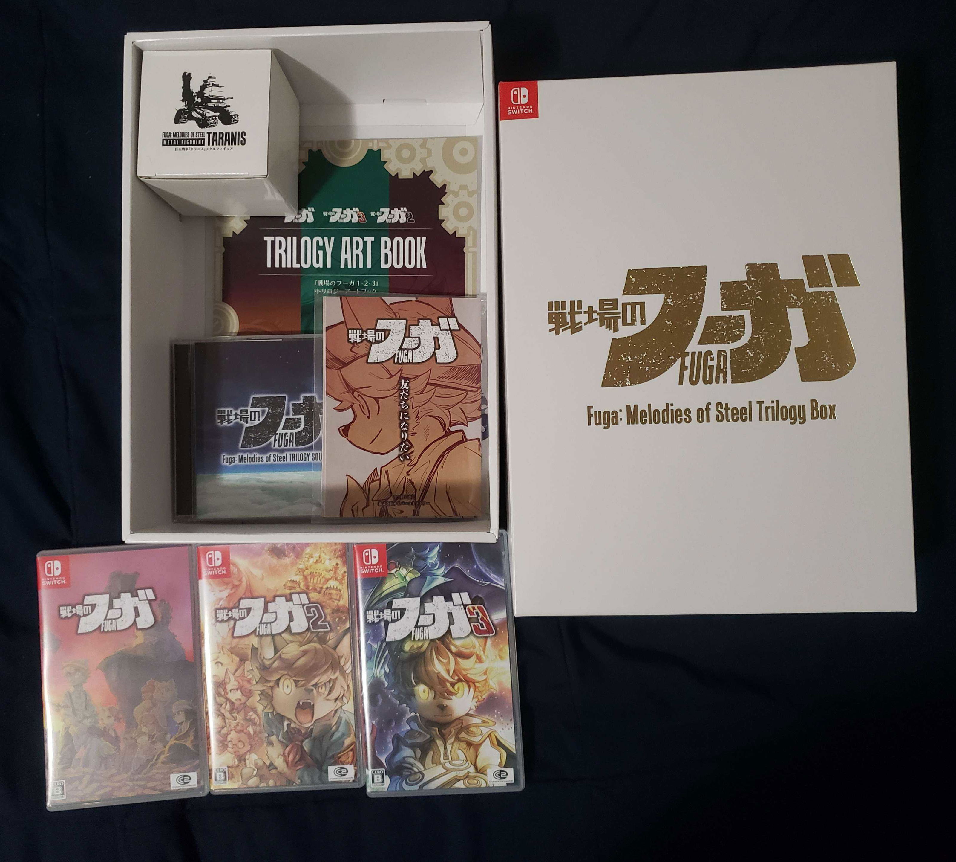 Fuga: Melodies of Steel Trilogy Box (Multi-Language) for Nintendo