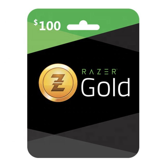 Razer Gold Card 100 USD Digital   Razer Gold Card 100 Usd 675693.1 