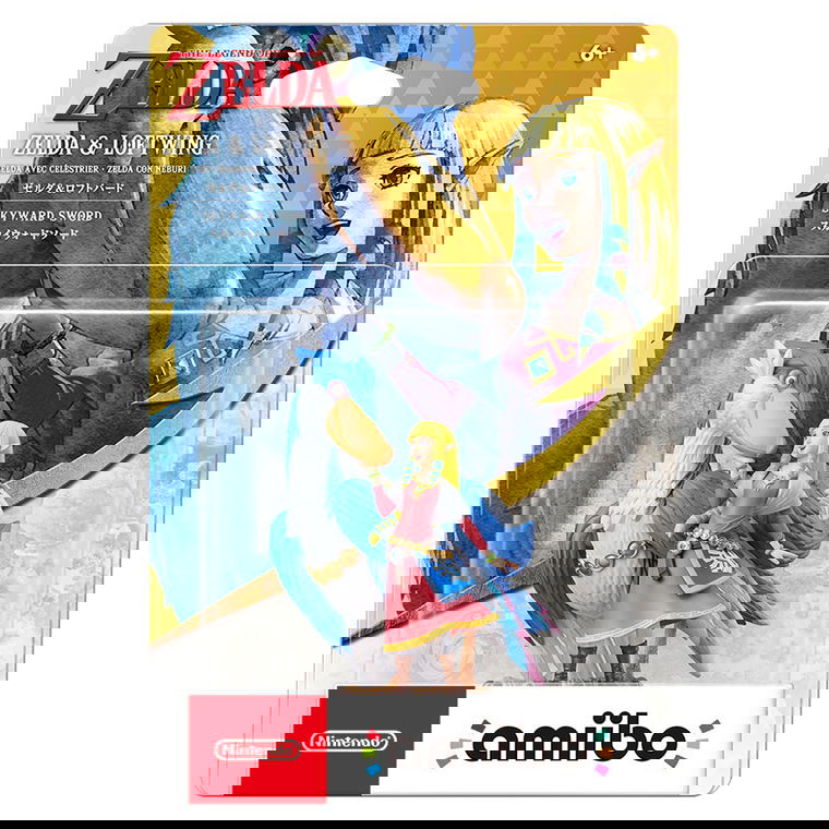 Amiibo The Legend Of Zelda Skyward Sword Hd Figure Zelda Loftwing For Wii U New 3ds New 3ds Ll Xl Sw