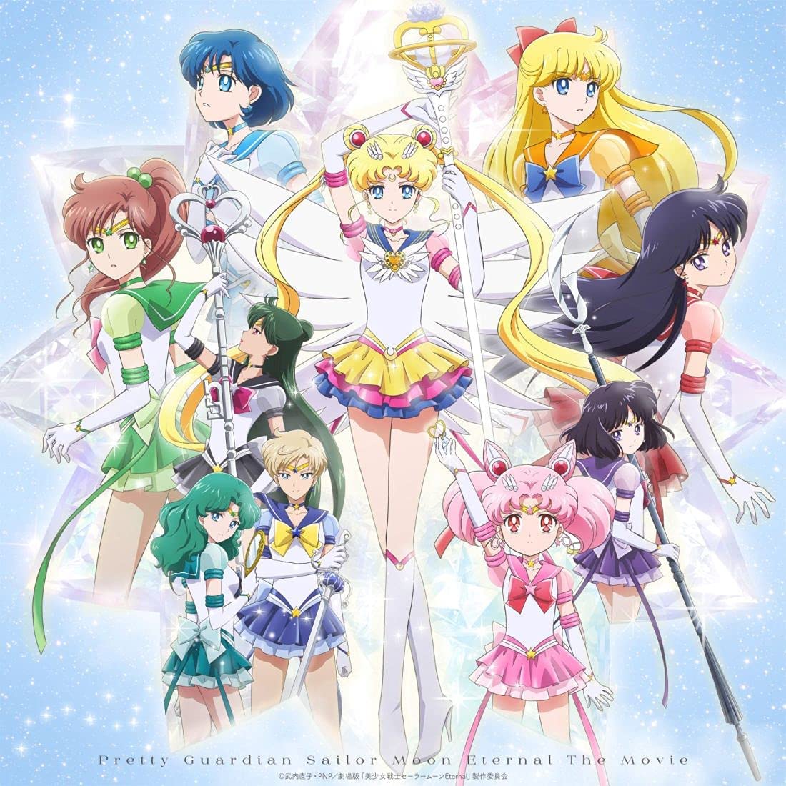 Bishoujo Senshi Sailor Moon Eternal Movie 2blu Ray 2cd Limited Edition