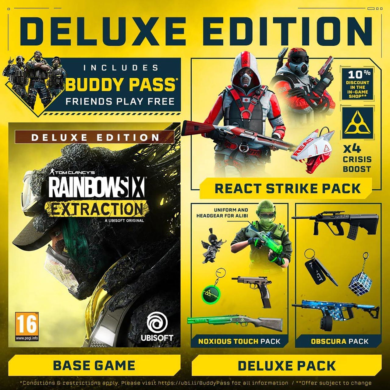 Tom Clancys Rainbow Six Extraction Deluxe Edition For Playstation 4 