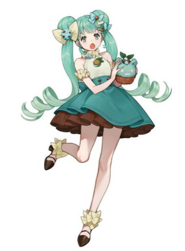 hatsune miku mint chocolate