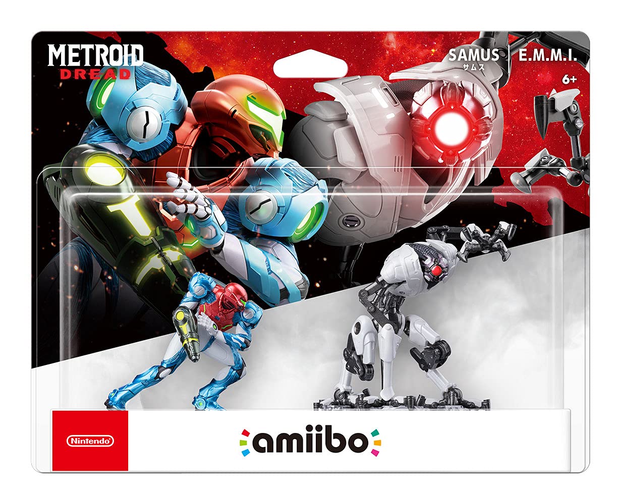 amiibo Metroid Series Figure (Samus and E.M.M.I) DOUBLE COINS