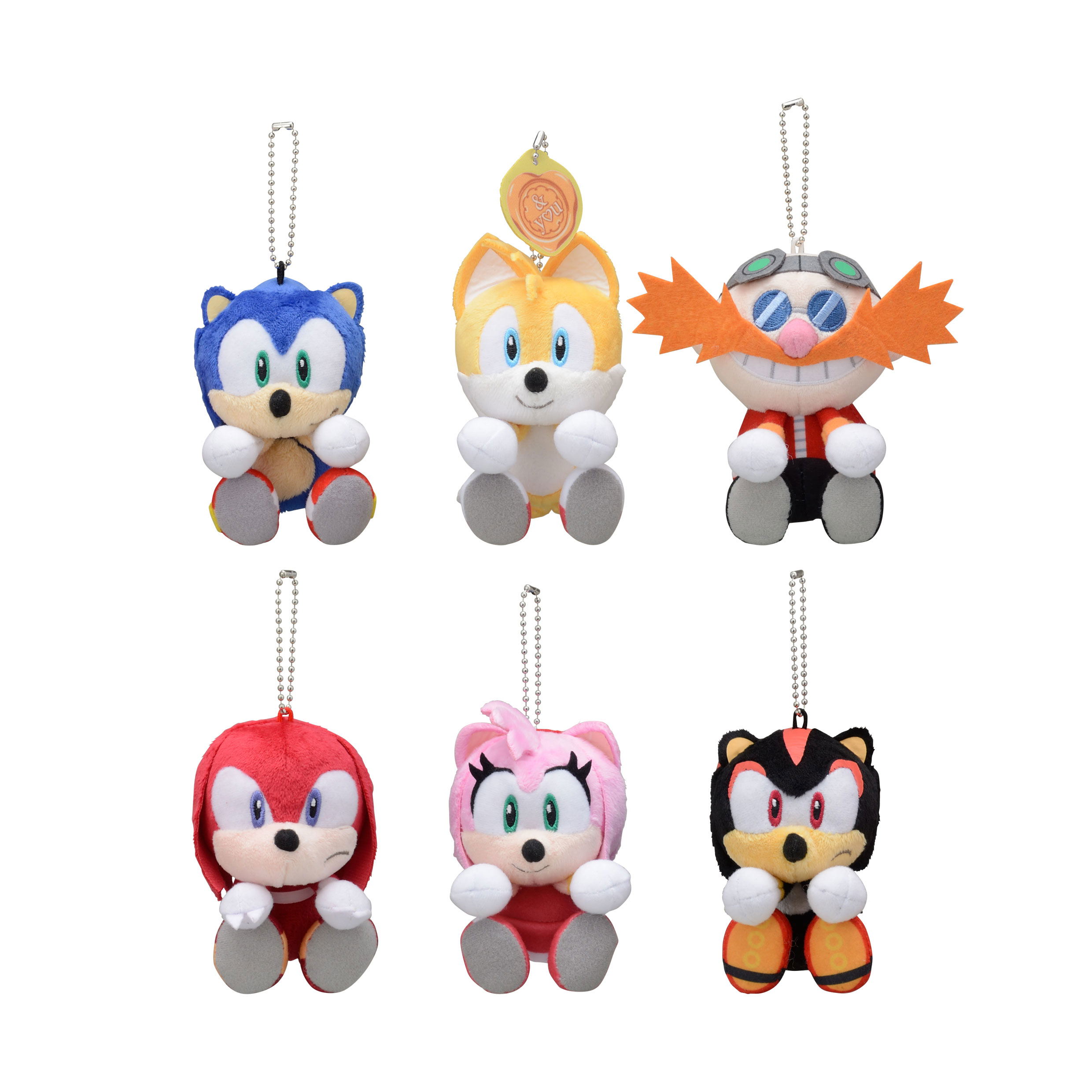 sonic and friends plushies