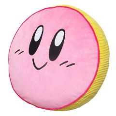 Kirby's Dream Land Kirby's Comic Panic EA-CP05 Round Cushion Face San-ei Boeki