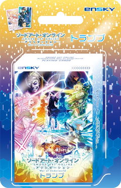 Sword Art Online Alicization War Of Underworld Playing Cards Ensky Sword Art Online Alicization War Of Underworld Playing Cards Ensky