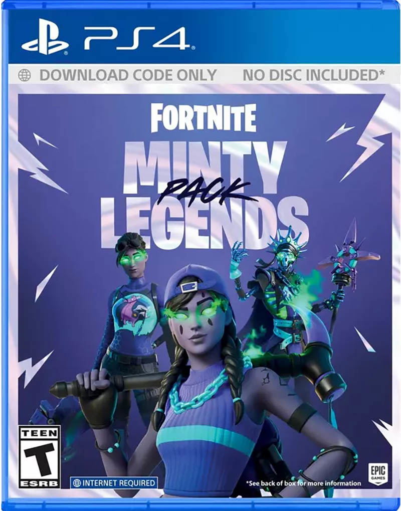 Fortnite Minty Legends Pack (Code in a box) for PlayStation 4