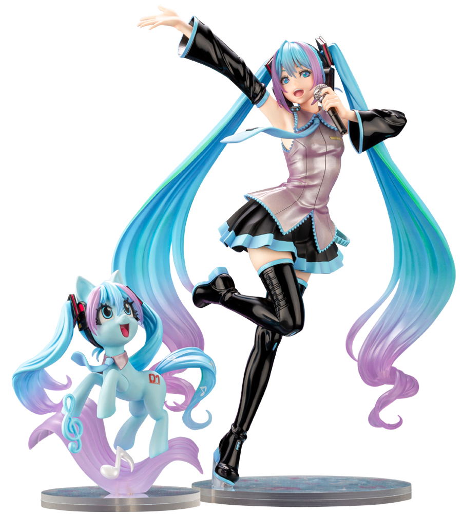 cartoon miku figure