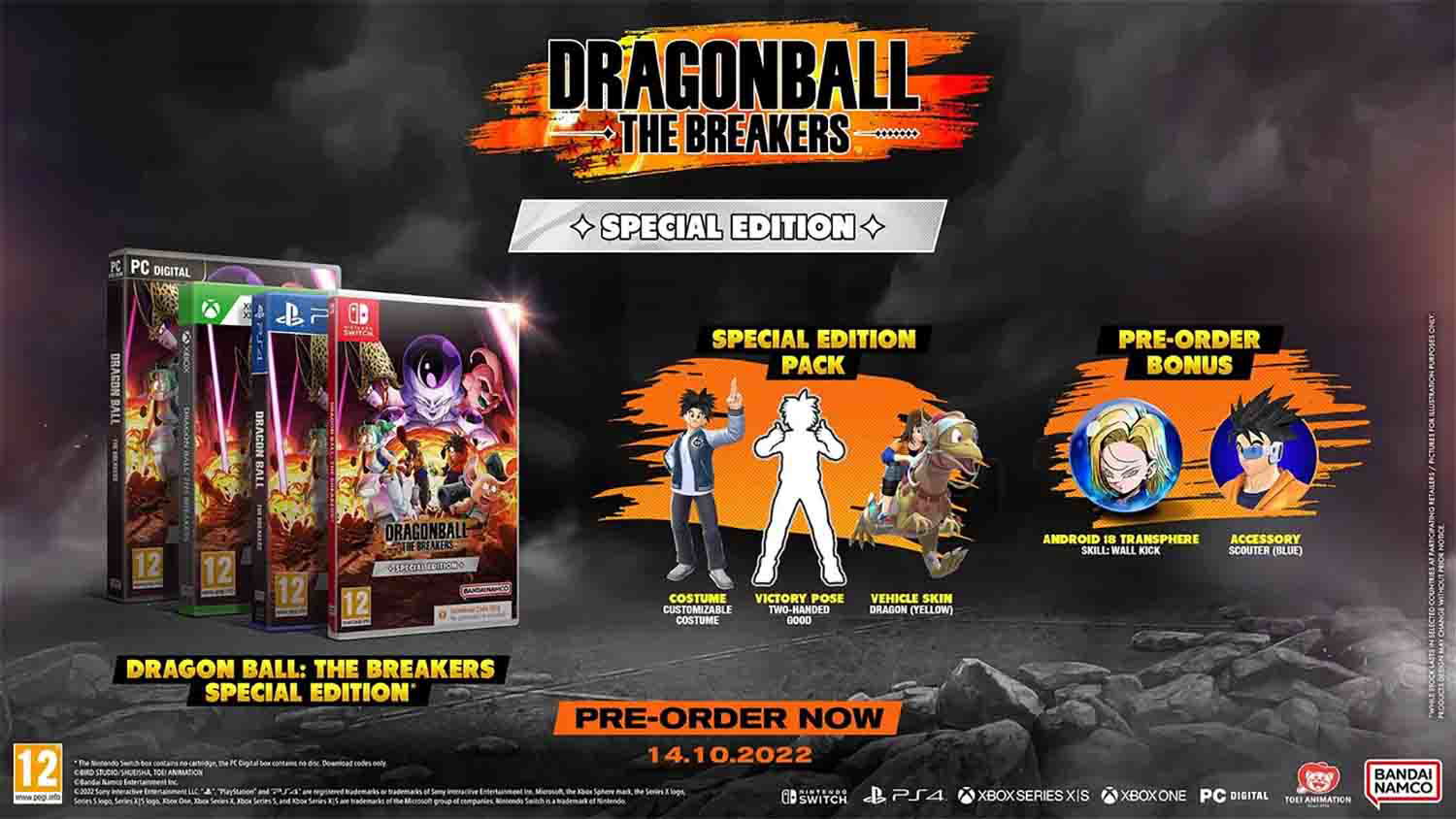 Dragon Ball The Breakers [Special Edition] for Xbox One, Xbox Series X