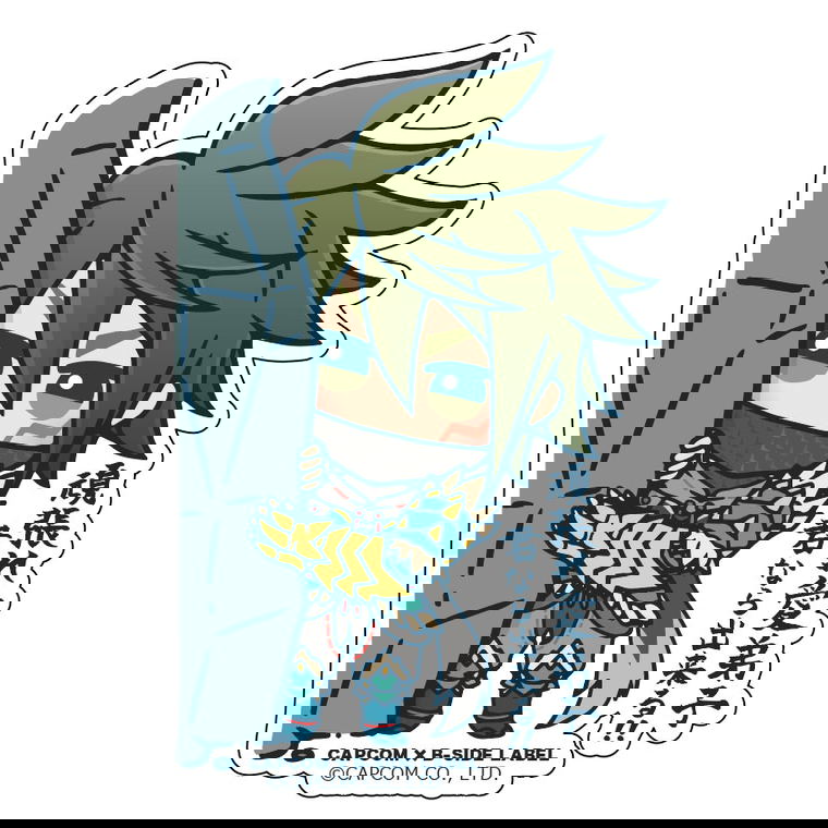 Buy Capcom X B Side Label Sticker Monster Hunter Utsushi Guarding Buy Capcom X B Side Label Sticker Monster Hunter Utsushi Guarding