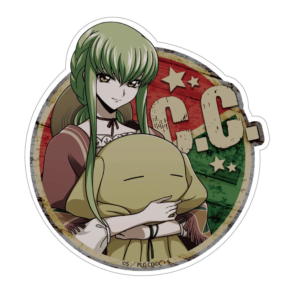 Code Geass Lelouch Of The Re Surrection New Illustration C C Water Resistant Sticker