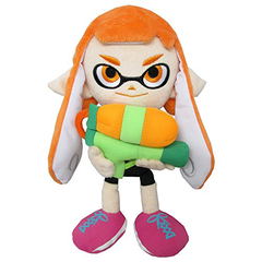 Splatoon All Star Collection Plush SP01: Girl A (S) (Re-run) San-ei Boeki Splatoon All Star Collection Plush SP01: Girl A (S) (Re-run) San-ei Boeki
