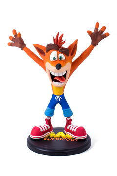 Crash Bandicoot PVC Painted Statue (Re-run) First4Figures Crash Bandicoot PVC Painted Statue (Re-run) First4Figures