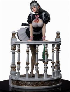 Original Character 1/4 Scale Pre-Painted Figure: Holiday Maid Monica Tesia (Pedestal Marble) Kaitendo