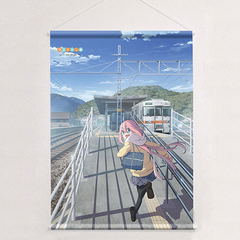 Yuru Camp B2 Wall Scroll: Nadeshiko Curtain Damashii Yuru Camp B2 Wall Scroll: Nadeshiko Curtain Damashii