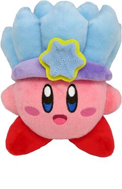Kirby's Dream Land All Star Collection Plush KP10: Ice Kirby (S Size) (Re-run) San-ei Boeki
