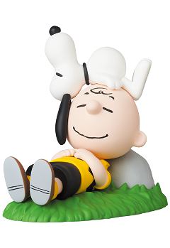 Ultra Detail Figure Peanuts Series 13: Napping Charlie Brown & Snoopy Medicom