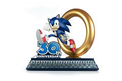 Sonic The Hedgehog Resin Painted Statue: Sonic The Hedgehog 30th Anniversary [Standard Edition] First4Figures