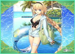 Fate Grand Order TCG Universal Play Mat: Jeanne d'Arc (Archer) Broccoli Fate Grand Order TCG Universal Play Mat: Jeanne d'Arc (Archer) Broccoli