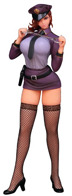 Original Character 1/6 Scale Pre-Painted Figure: Inran Do S Policewoman Akiko Ver. 1.1 Designed by Non Oda A+