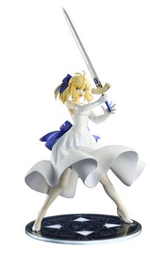 Fate/stay night Unlimited Blade Works 1/8 Scale Pre-Painted Figure: Saber White Dress Renewal Ver. Bell Fine