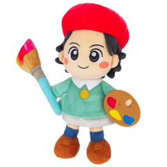 Kirby's Dream Land All Star Collection Plush KP47: Adeleine (S Size) San-ei Boeki Kirby's Dream Land All Star Collection Plush KP47: Adeleine (S Size) San-ei Boeki