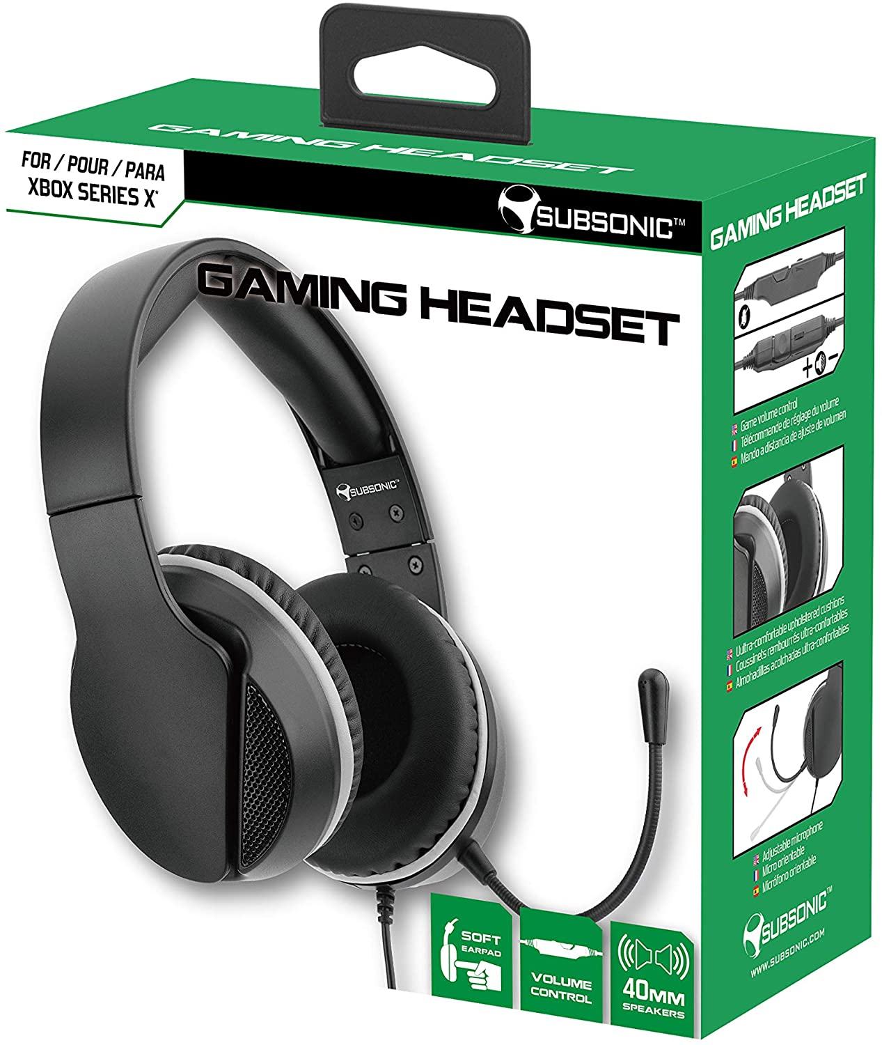 Subsonic Gaming Headset for Xbox Series 