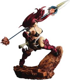 Fairy Tail 1/6 Scale Pre-Painted Figure: Erza Scarlet The Knight Ver. Another Color :Red Armor: (Re-run) Orca Toys