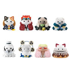 Mega Cat Project One Piece: Nyan Piece Nya-n! Luffy and Rivals (Set of 8 Pieces) Mega House Mega Cat Project One Piece: Nyan Piece Nya-n! Luffy and Rivals (Set of 8 Pieces) Mega House